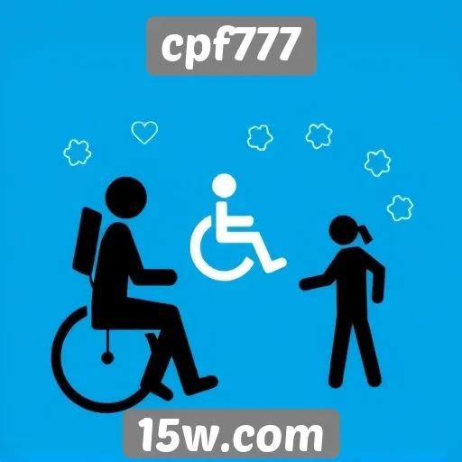 Acessibilidade e suporte no site cpf777