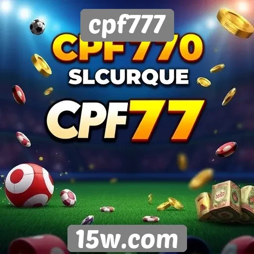 Promoções e bônus disponíveis na cpf777